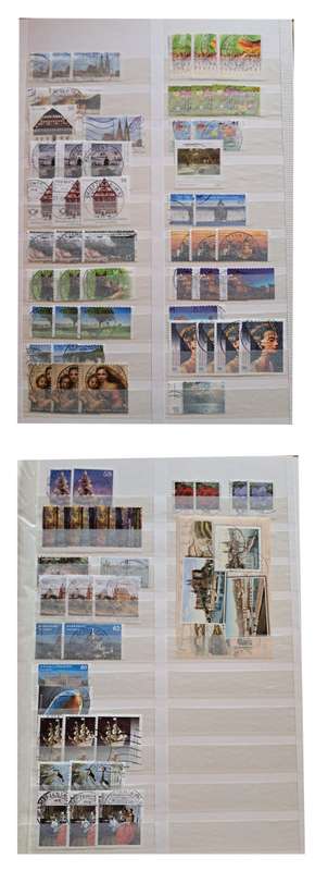 STOCK BOOK WITH GERMANY COLLECTION - 16 PAGE (32 BOTH SIDES) - 2