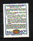 SOUTH AFRICA SACC 750 -1991 - STATE REGISTRATION FOR NURSES - MNH