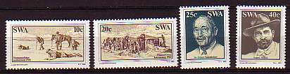 SOUTH WEST AFRICA SACC 420-423 - 1983 - 25TH ANNIVERSARY DISCOVERY OF DIAMONDS - MNH