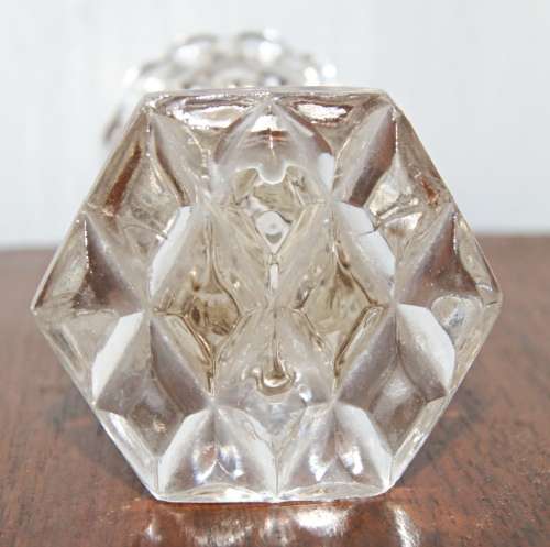 Vintage Molded Glass Vase
