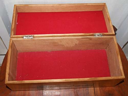 *REDUCED* Vintage Inlaid Pictographic Wooden Egyptian Style Box