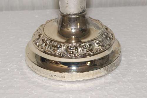 *REDUCED* EPNS Vase with Rose Top