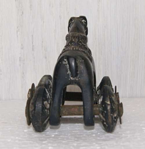 Vintage Bronze Trojan Horse
