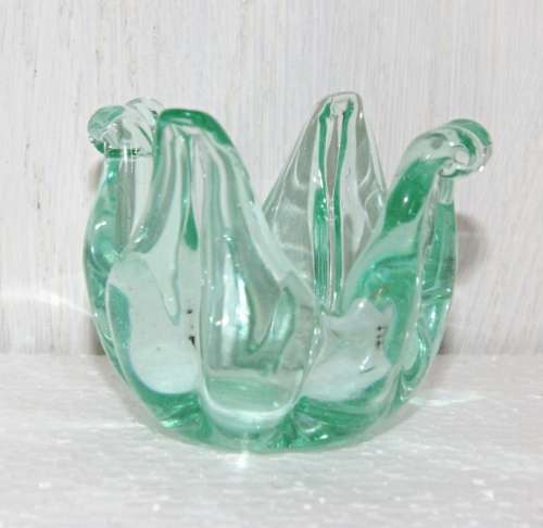 Aquamarine Coloured Candleholder