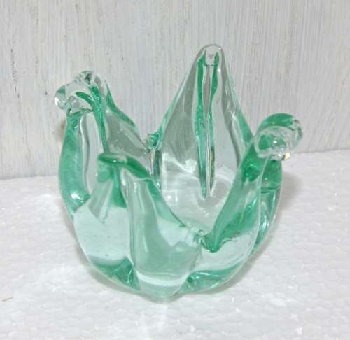 Aquamarine Coloured Candleholder