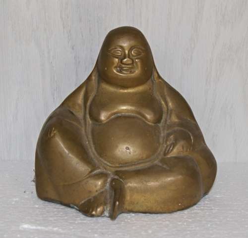 Brass Buddha Figurine