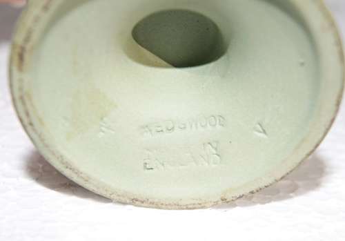 *REDUCED* Wedgwood Green Jasperware Urn Shaped Vase