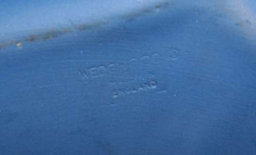 *REDUCED* Wedgwood Blue Jasperware 1952 Silver Jubilee of Queen Elizabeth Heart Shaped Trinket Box