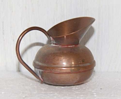 *REDUCED* Miniature Copper Rounded Water Jug