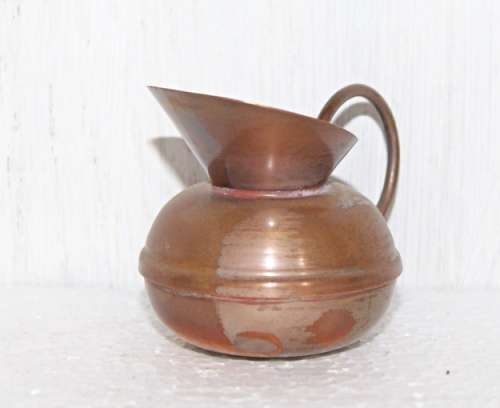 *REDUCED* Miniature Copper Rounded Water Jug