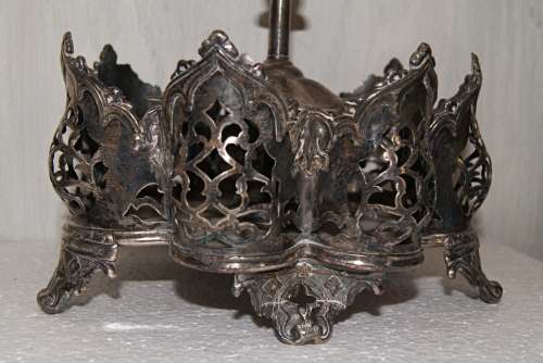 *REDUCED* Georgian Silver Plated Condiment Carrier