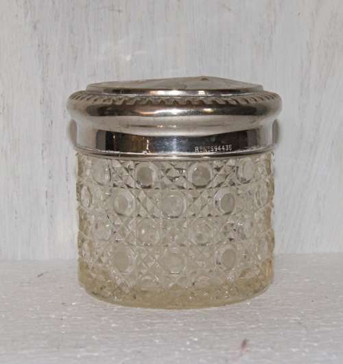 EPNS and Molded Glass Jar
