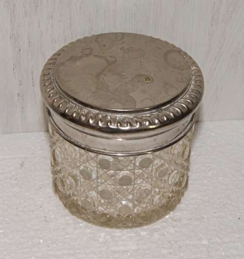 EPNS and Molded Glass Jar