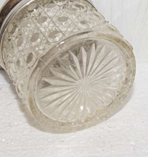 EPNS and Molded Glass Jar