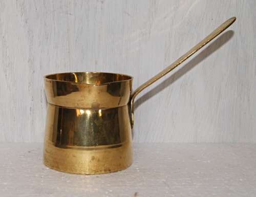 Brass Hot Milk Jug with Adjustable Handle