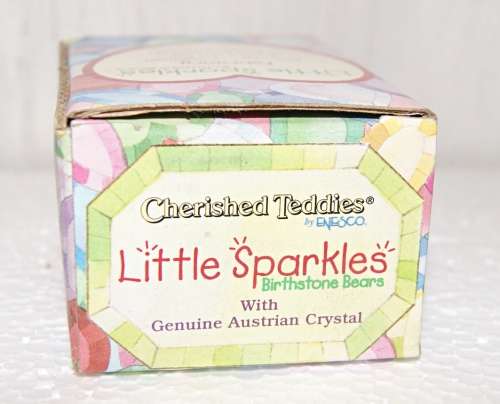 Cherished Teddies `Little Sparkles` Birthstone Bears February