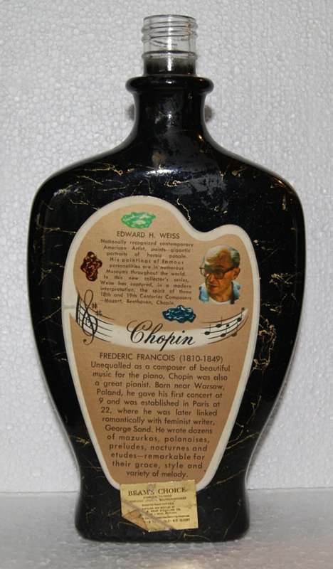 Chopin Whiskey Glass Bottle