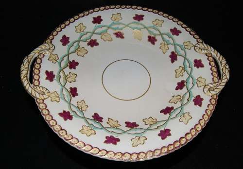 *REDUCED* Porcelain Pedestalled Dish with June 6th 1860 Registration Mark