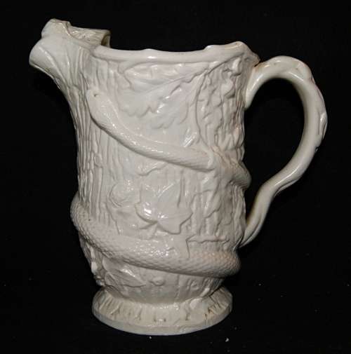 *REDUCED* Old Staffordshire Porcelains Kirkham 1858 England `Eden` Water Jug