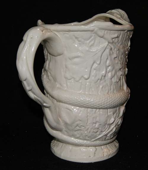 *REDUCED* Old Staffordshire Porcelains Kirkham 1858 England `Eden` Water Jug