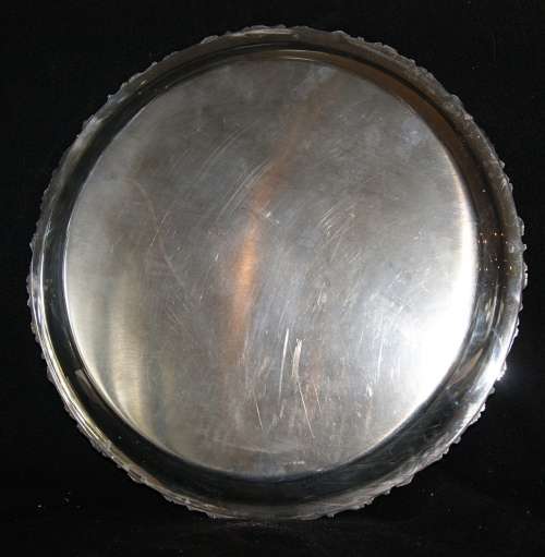 *REDUCED* Seranco SP on B Serving Tray with Grape Pattern Embellishments