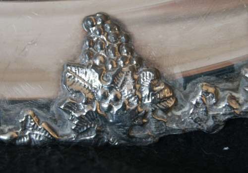 *REDUCED* Seranco SP on B Serving Tray with Grape Pattern Embellishments