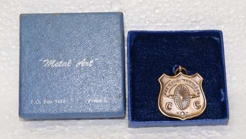 Pretoria Wheelers Medal (1 of 2)