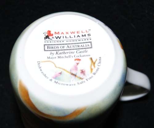 Maxwell Williams `Major Mitchell`s Cockatoo` Mug @ CRRRRAAAAZY R1 START!!