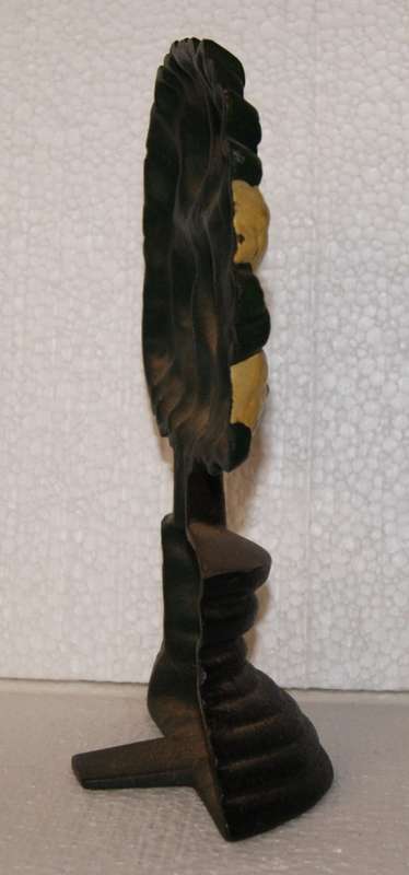 Vintage Cast Iron Lemon Tree Doorstop @@@ CCCRRRAAAZZZYYY R1 START
