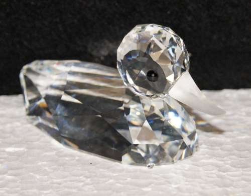Swarovski Crystal Duck in Original Box @@@ CCCRRRAAAZZZYYY R1 START!