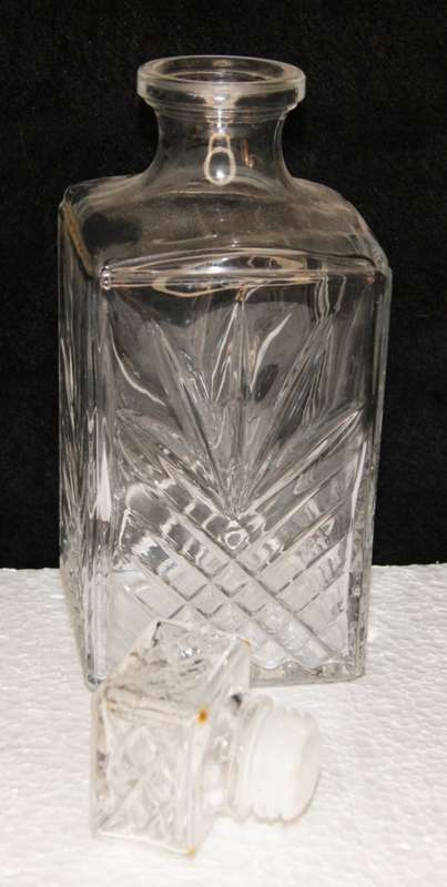 Molded Glass Decanter @@@ CCCRRRAAAZZZYYY R1 START!