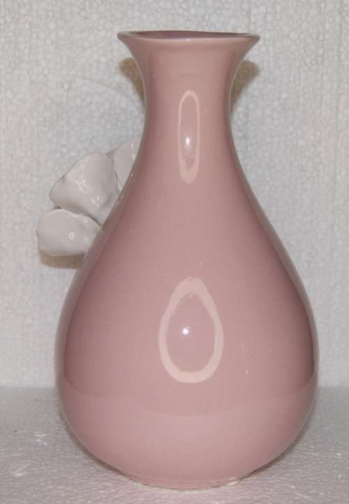 Pink Ceramic Vase *REDUCED* (Chipped)