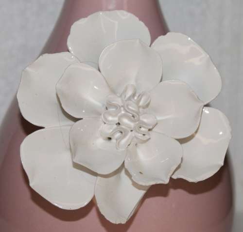 Pink Ceramic Vase *REDUCED* (Chipped)