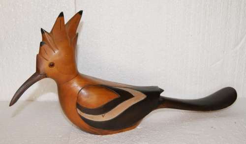 Feathers `Hoopoe` No 94 of 2000 Hand Painted and Carved Figurine @@@ CCCRRRAAAZZZYYY R1 START!!!