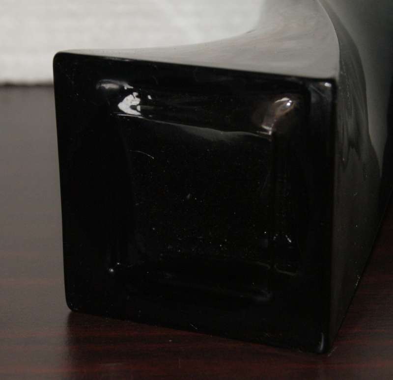 Black Twisted Glass Vase @@@ CCCRRRAAAZZZYYY R1 START
