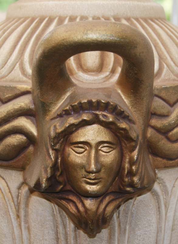 Large Greek Styled Ceramic Urn