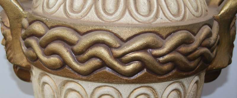 Large Greek Styled Ceramic Urn