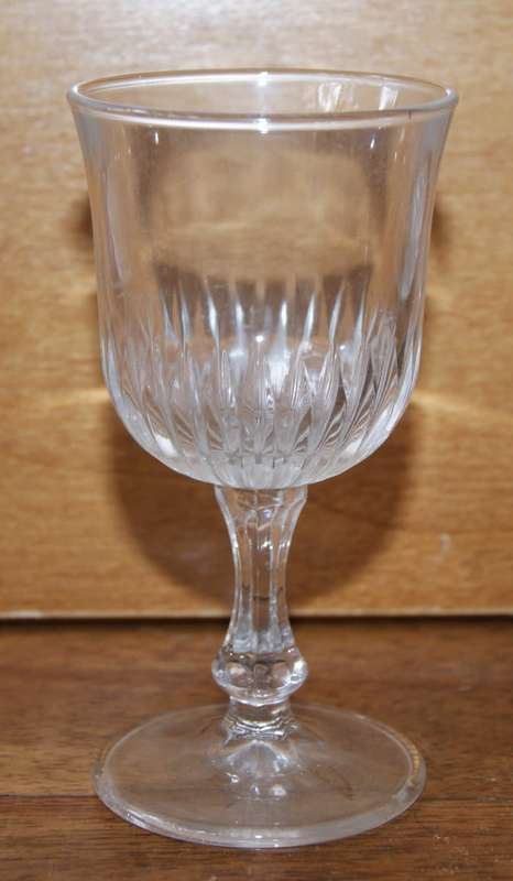Set of 6 Fluted Sherry/ Port Glasses