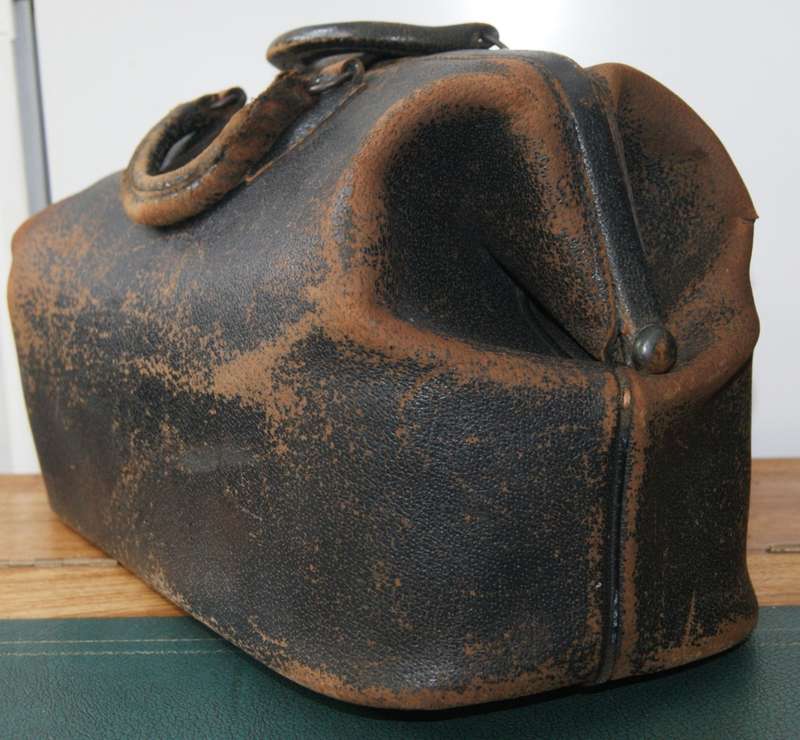 Vintage Leather Doctors Bag