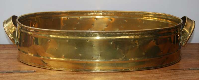 Brass Dish with Handles
