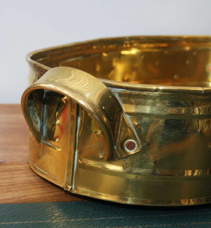 Brass Dish with Handles
