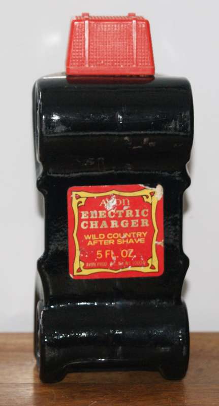 Avon for Men `Electric Charger` Aftershave Bottle