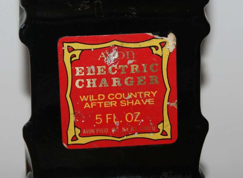 Avon for Men `Electric Charger` Aftershave Bottle