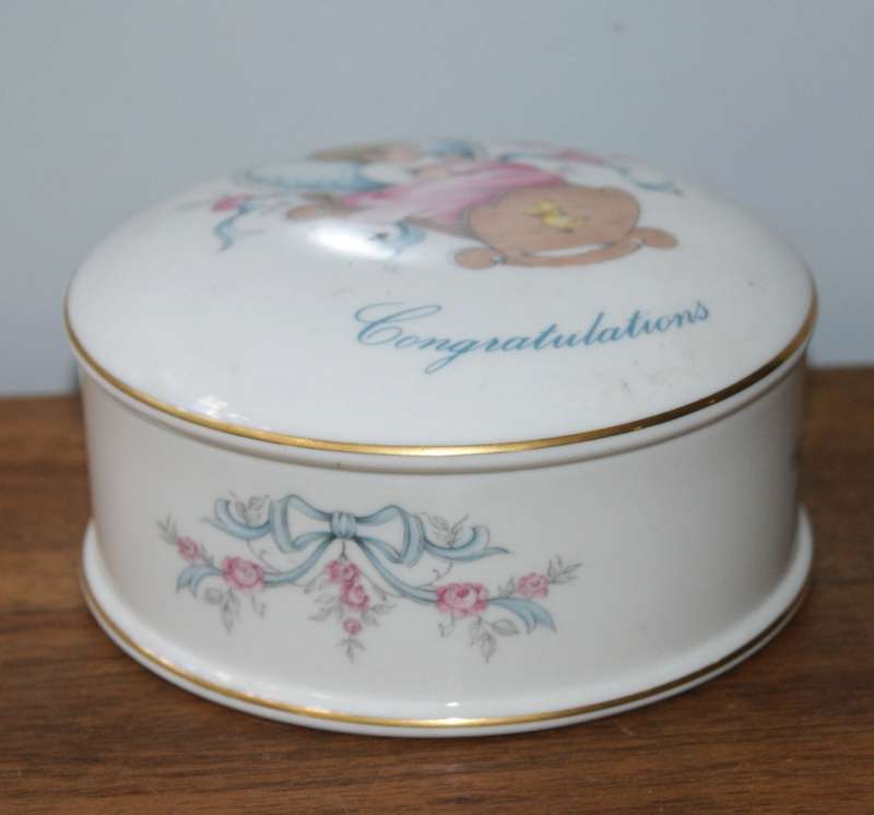 Crown Staffordshire Powder Dish
