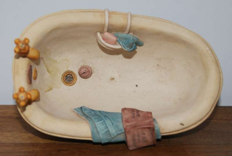 Vintage Peter Fagan Colour Box Miniatures Bathtub