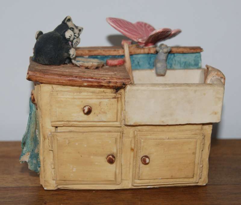 Vintage Peter Fagan Colour Box Miniatures Cabinet