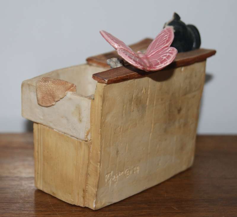 Vintage Peter Fagan Colour Box Miniatures Cabinet