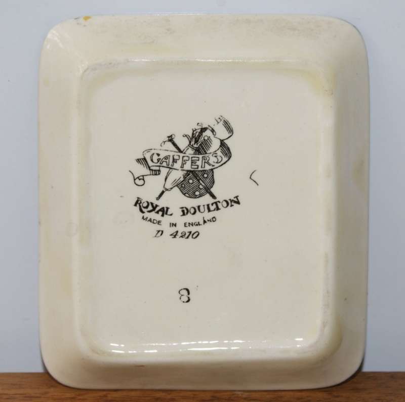 Royal Doulton `Gaffers` Pin Dish D 4210