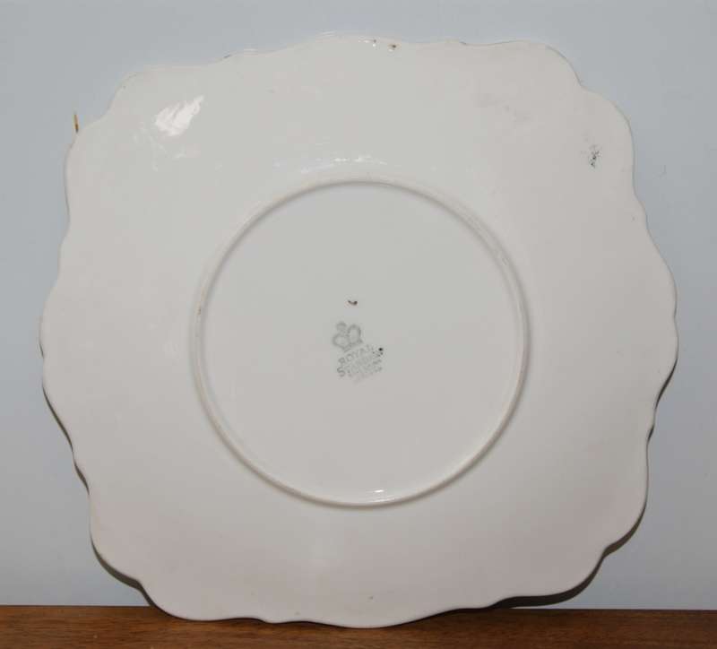 Royal Standard Bone China Large Cake Plate