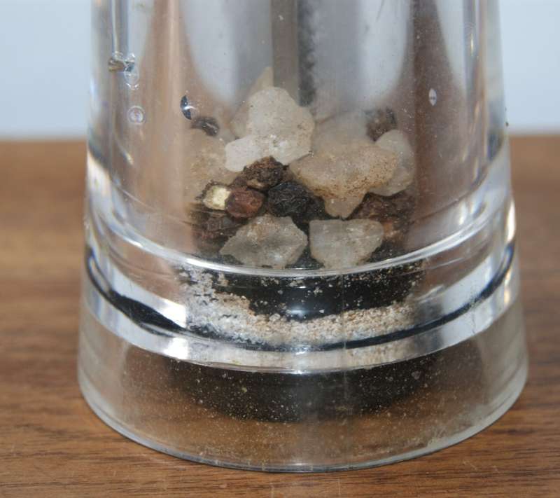Perspex and Stainless Steel Table Grinder